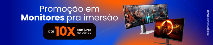 Monitor. VOCÊ VÊ E FAZ ACONTECER. Onde tudo se vê, onde tudo acontece. Você define o tamanho, as conexões, as tecnologias, a velocidade - Literalmente, o monitor tem muito a te mostrar!