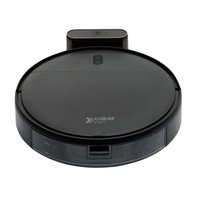 Robô Aspirador e Passa Pano KABUM! smart 100 - 5 Modos de Limpeza, Sensor Anti-Queda, Carregamento Automático, Aplicativo, Bivolt, Preto - KBSF007