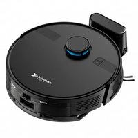 Robô Aspirador e Passa Pano KABUM! smart K800, Mapeia a Laser, 5 Modos de Limpeza, 5000Pa, APP, Recarga Automática, Preto - KSAR800PT