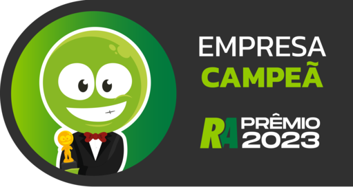 Empresa campeã prêmio Reclame Aqui 2022