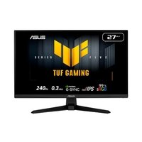 Monitor Gamer ASUS TUF 27", Full HD, 240Hz, 0.3ms, Fast IPS, VRR, G-Sync Comp, FreeSync Premium, HDR10, Som Integrado, Preto - VG279QM5A