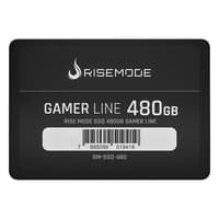 SSD Rise Mode Gamer Line, 480GB, 2.5", SATA III, Leitura: 530 MB/s, Gravação: 520 MB/s, Preto - RM-SSD-480