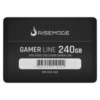 SSD Rise Mode Gamer Line, 240GB, 2.5", SATA III, Leitura: 530 MB/s, Gravação: 520 MB/s, Preto - RM-SSD-240